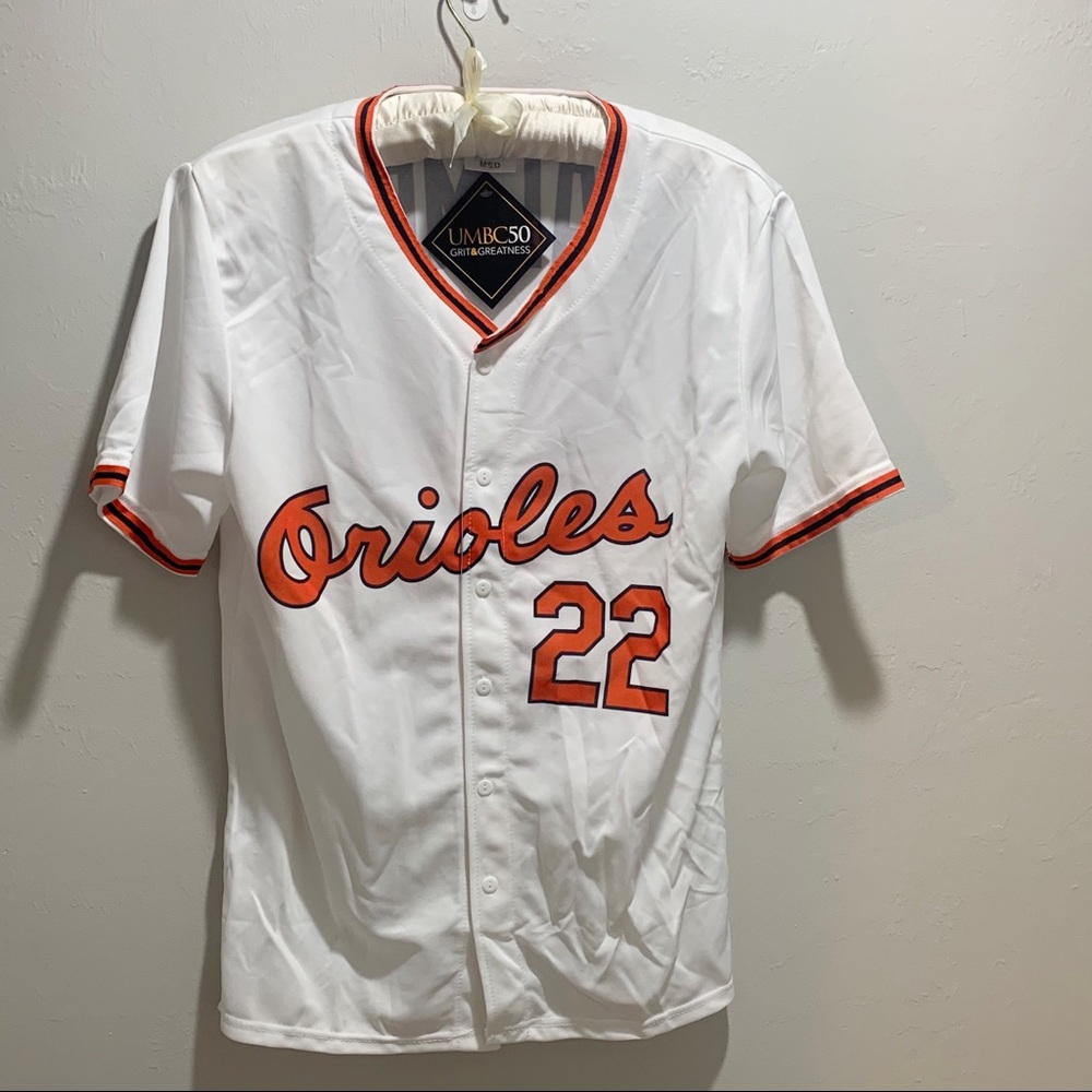 NWT 50 Baltimore Orioles #22 PALMER White Jersey